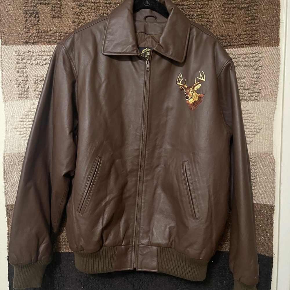 Bradford Exchange Buck Leather Jacket